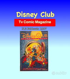 Disney club tv comic n.2 1994 vintage Topolino