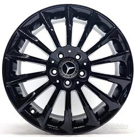 4 cerchi lega mercedes a b c cla gla glb r17 lt549