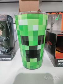 bicchiere Minecraft gioco gadget figure 