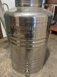 Fusto 50lt inox