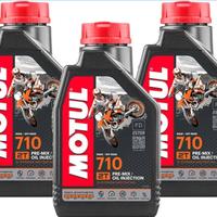 3 litri olio Motul 710 2 tempi