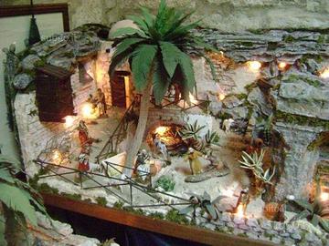 Presepe artistico palestinese