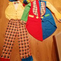 Vestito carnevale clown monello