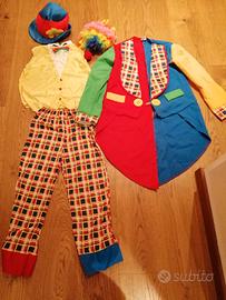 Vestito carnevale clown monello