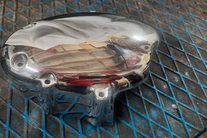 Carter pignone cromato per Triumph Bonneville T 10