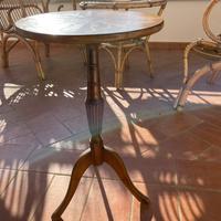 Tavolino antico in legno massiccio - stile '900