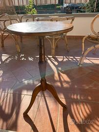 Tavolino antico in legno massiccio - stile '900