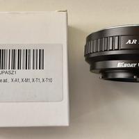 Adattatore obiettivo Konica AR/Fujifilm FX