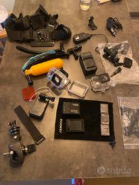 Kit gopro hero 3 black piu accessori