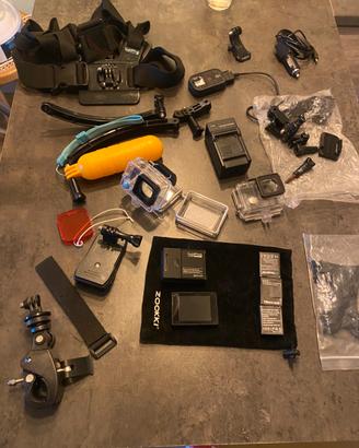Kit gopro hero 3 black piu accessori
