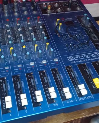 Mixer amplificato