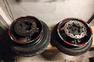 ruote Kymco xciting 300