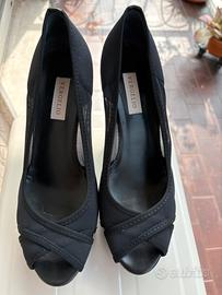 scarpe Vergelio peep toe nr 39,5