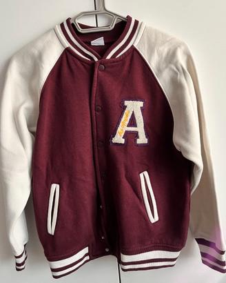 Felpa stile college americano 13-14 anni 164cm