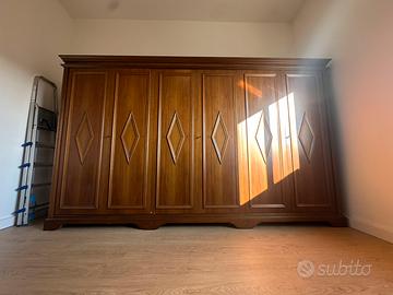 Armadio 6 ante in legno
