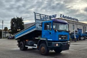 Man 19.364 4x4 ribaltabile con piastra neve