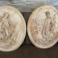 Quadri in gesso. Venere e marte