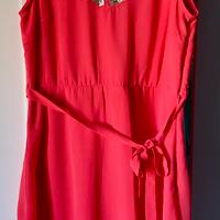 Abito casual rosa corallo tg.S