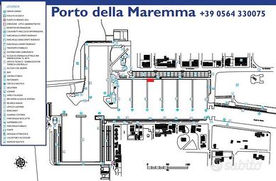 Posto barca 10 m. aMarina di Grosseto + posto auto