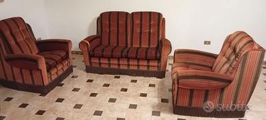 Divano + poltrone  stile retrò