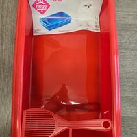 Lettiera per gatti con paletta