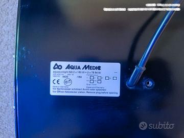 Plafoniera Aquasunlight NG 2 x150W HQI + 2 xT5 54W