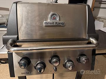 BBQ Broil King Signet 390 a gas + piastra in ghisa