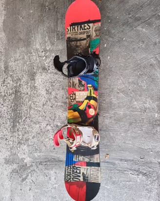 Drake Regent 152 Snowboard Attacchi Drake Reload M