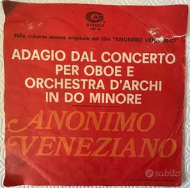 45 giri film Anonimo Veneziano