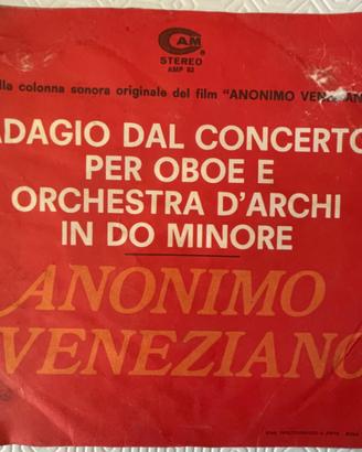 45 giri film Anonimo Veneziano