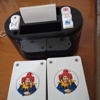 carte da gioco + dadi 