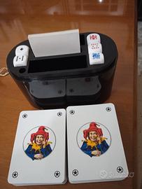 carte da gioco + dadi 