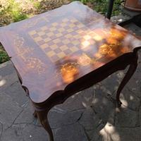 antico tavolo scacchiera 