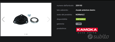 Kit di riparazione cuscinetto ammortizzatore