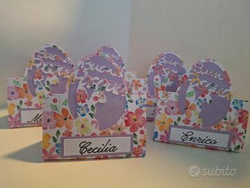 Segnaposto Pasqua fatti a mano 