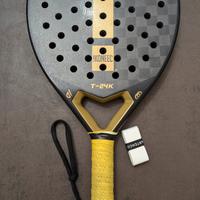 Racchetta padel Ikoneec T-24K Gold. Carbonio 24 K 