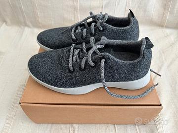 Allbirds Wool Runner grigio navy – 40 nuovo