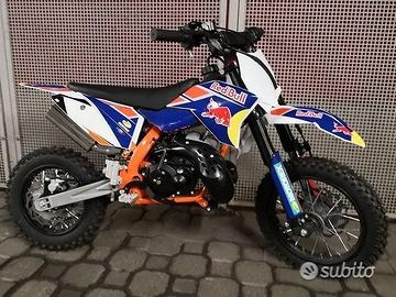 2025 MINICROSS sx 50 ktm redbull monster minimoto