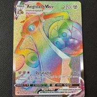 Aegislash Vmax 190/185 voltaggio sfolgorante holo