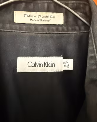 Camicia nera uomo Calvi Klein taglia L