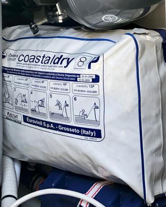 Zattera costiera autogonfiabile 8P entro 12 mn