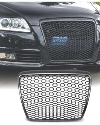 GRIGLIA AUDI A6 4F 08-11 LOOK RS6 NERA