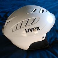 CASCO SCI BAMBINO UVEX + OCCHIALI