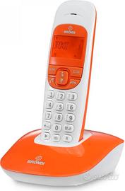 Brondi Telefono Cordless DECT colore Arancione - N