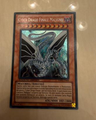 YU GI OH! CYBER DRAGO FINALE MALIGNO