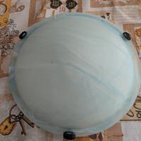 Plafoniera Duna 30x30x10 cm Verde

