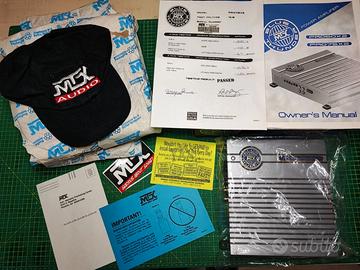 Amplificatore 2 canali MTX PRO 75X2 Blue Thunder