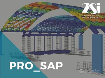 Software Calcolo Strutturale Pro sap 2si