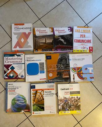 Libri vari liceo ed istituto superiore
