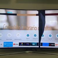 Samsung smart tv curved schermo rotto 49 pollici